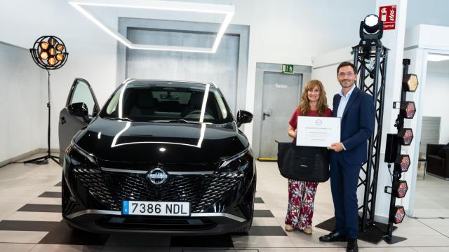 Entrega del Qashqai número 400.000 en Zaragoza