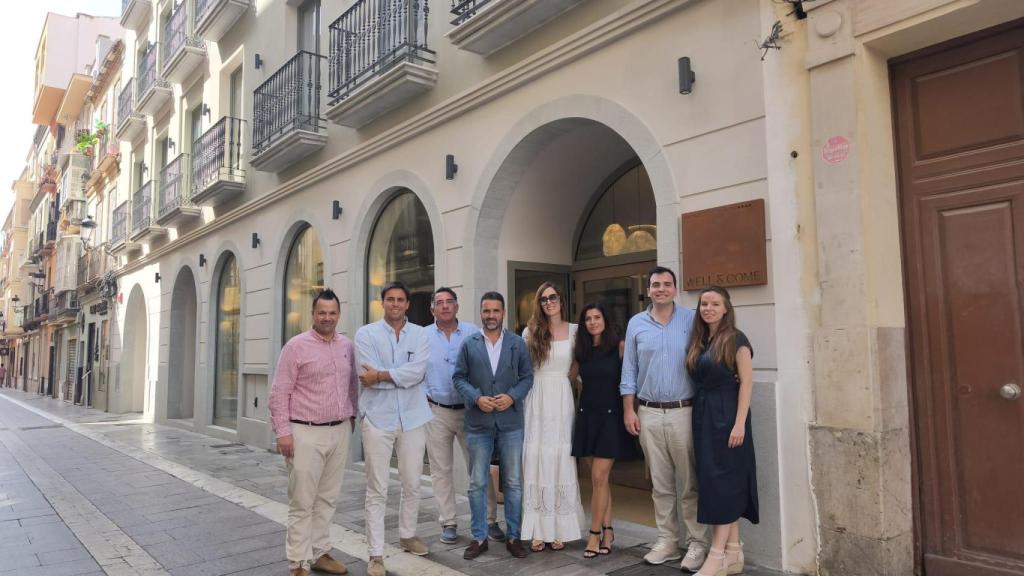 La fachada del hotel Well&Come Málaga