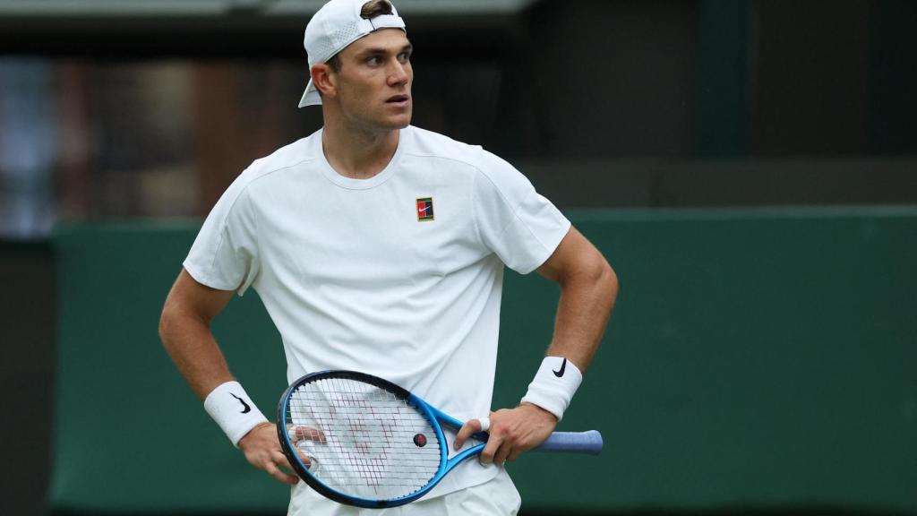 Jack Draper, durante el partido ante Cilic.