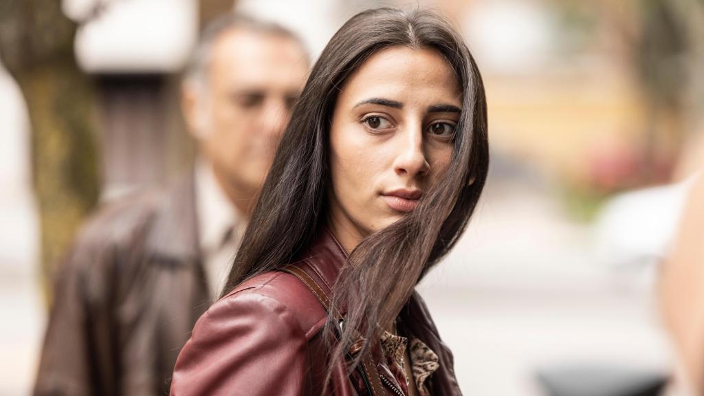 Zaira Romero en un momento de la serie 'El clan Olimpia'