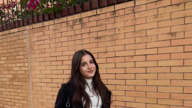 Natalia (19 años), estudiante de Enfermería.