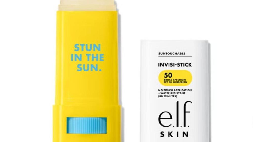 El protector solar de e.l.f se puede conseguir por solo 14 dólares