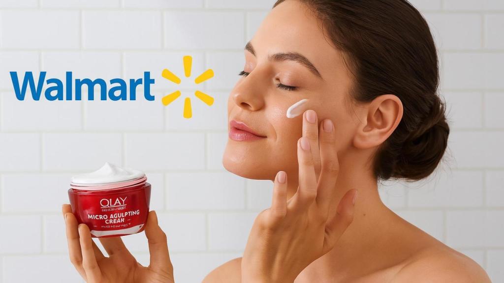 La crema facial antienvejecimiento más vendida de Walmart Estados Unidos.