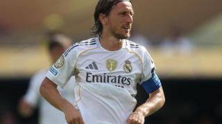 Luka Modric, en su último partido con la camiseta del Real Madrid.