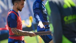 Entrenamiento del Real Zaragoza