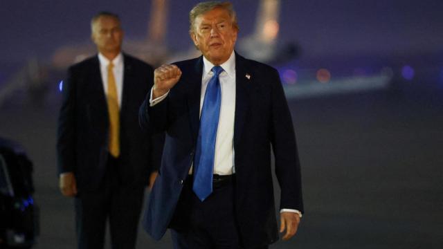 Donald Trump en Maryland.