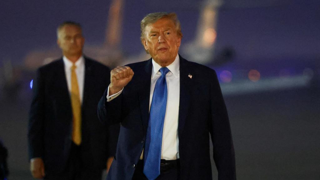 Donald Trump en Maryland.