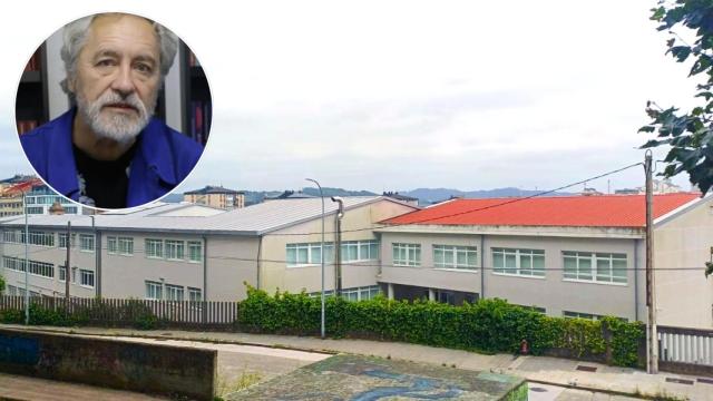 Instituto de A Coruña donde estudió el escritor y periodista Manuel Rivas