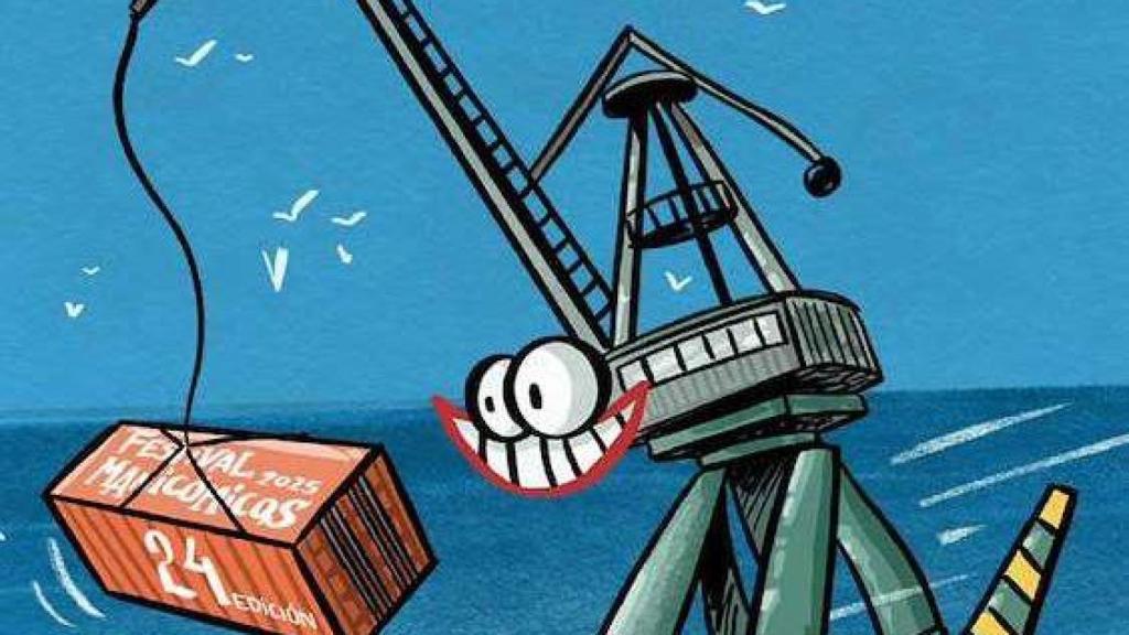 Cartel de la nueva edición 2025 del festival Manicómicos