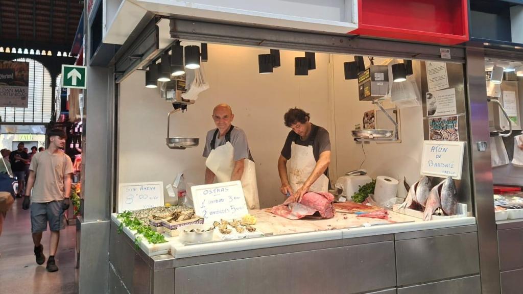 José Antonio, pescadero en Atarazanas.