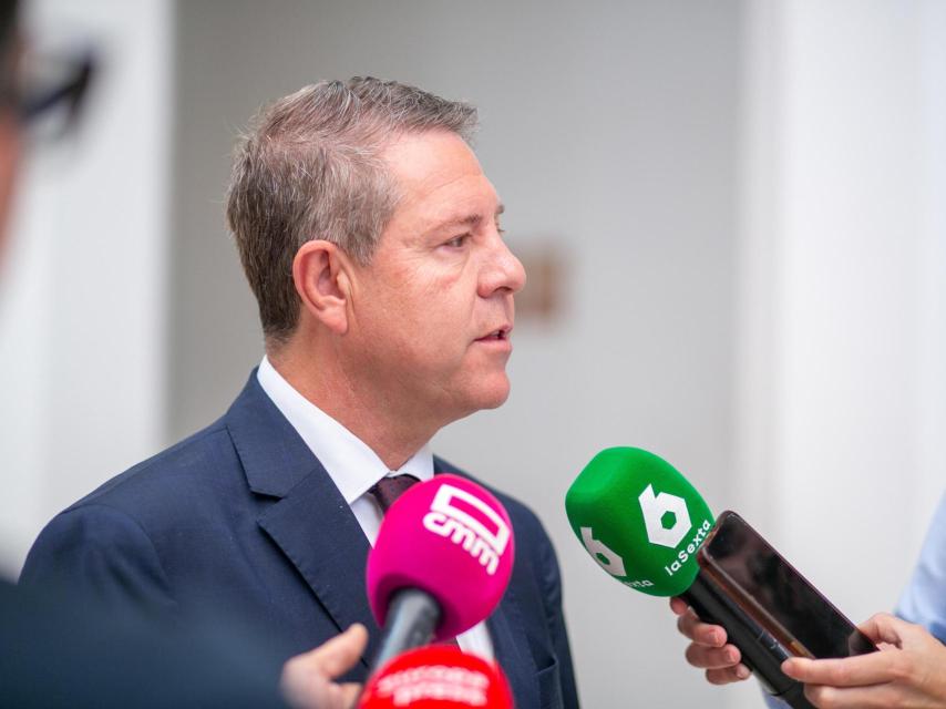 El presidente de Castilla-La Mancha, Emiliano García-Page.