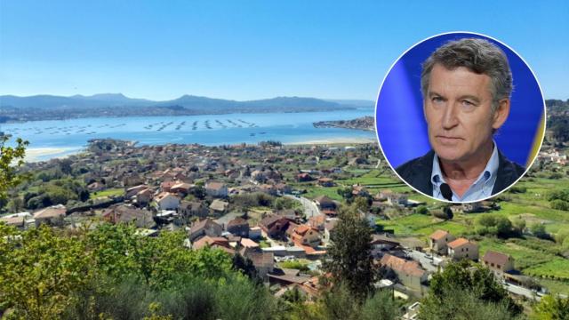 Municipio cerca de Vigo donde veranea Feijóo