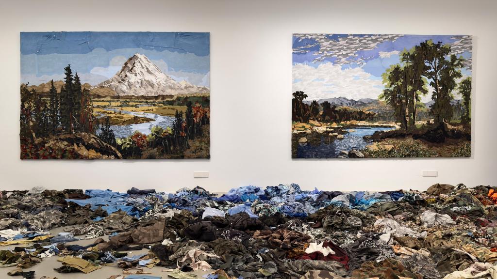 Vista de la exposición de Mateo Maté en la galería Selz de Barcelona. Foto: Estudio Mateo Maté