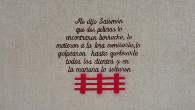 Priscilla Monge:  'Sentencias de muerte', 1994. Foto CGAC