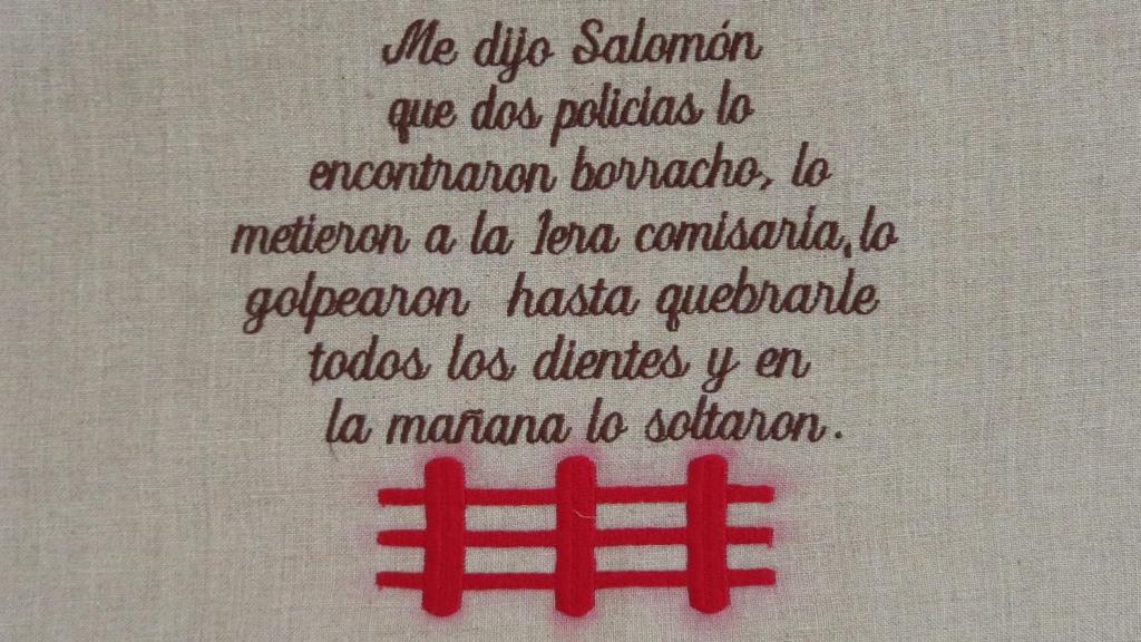 Priscilla Monge:  'Sentencias de muerte', 1994. Foto CGAC