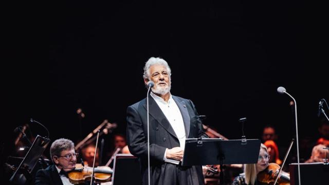 Plácido Domingo, en una de sus recientes actuaciones.