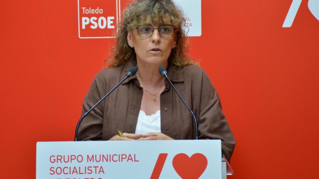 Ana Abellán es la viceportavoz del grupo municipal socialista en el Ayuntamiento de Toledo.