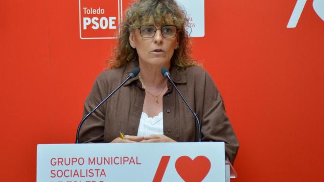 Ana Abellán es la viceportavoz del grupo municipal socialista en el Ayuntamiento de Toledo.
