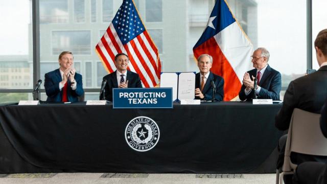 Greg Abbott, gobernador de Texas