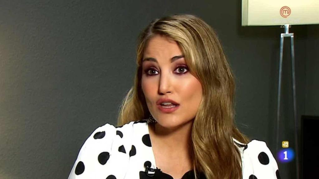 Alba Carrillo, en 'La familia de la tele'.