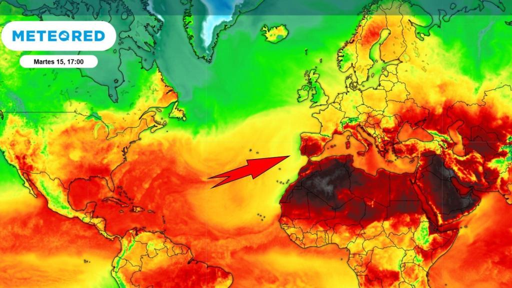 Las masas de aire cálido traen temperaturas caniculares la semana que viene. Meteored