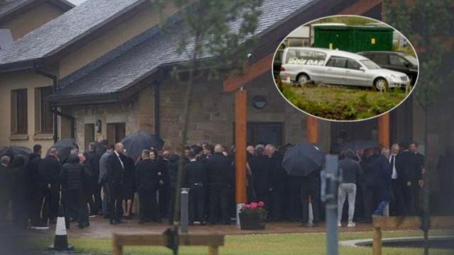 El funeral de Ross Monaghan y Eddie Lyons Jr.