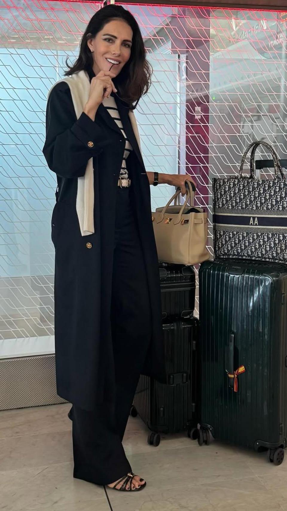 Adriana Abascal, en una imagen de sus redes sociales.