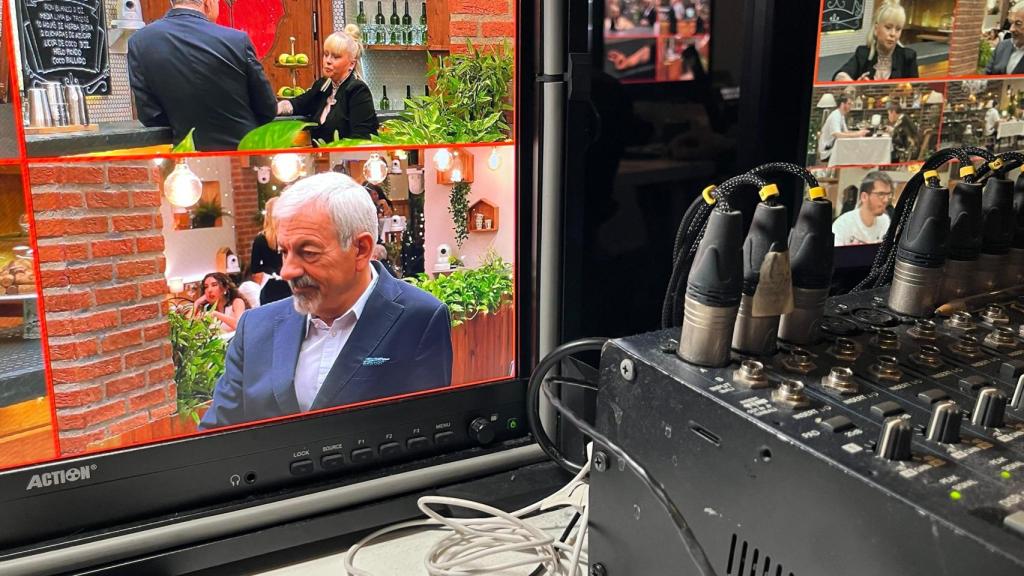 La sala de control de First Dates.