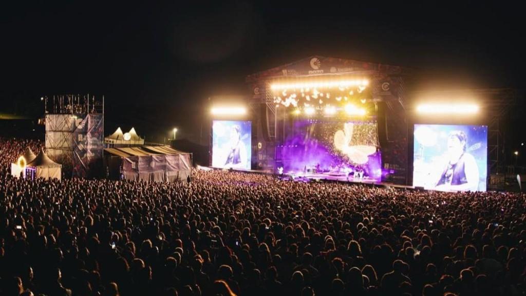 Concierto de Maná en el Gozo Fest 2025.