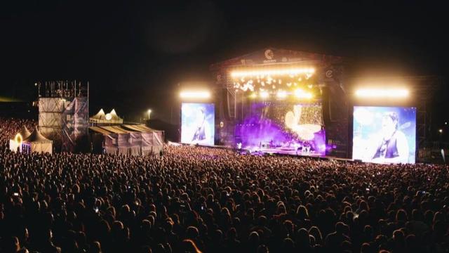 Concierto de Maná en el Gozo Fest 2025.