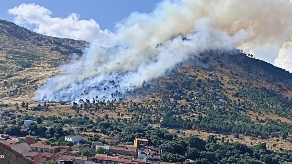 Incendio en Navalmoral