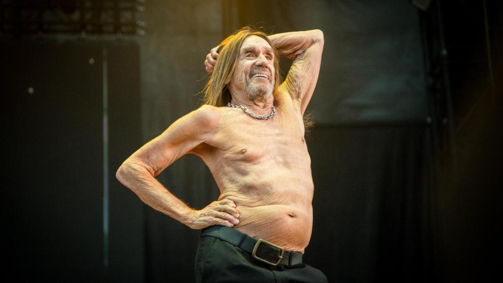 Iggy Pop durante el Mad Cool 2025. Foto: Martín Page