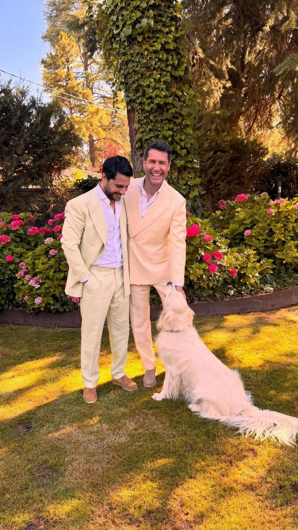 Jaime Cantizano y Miguel García Golding, en una fotografía publicada en sus redes sociales.