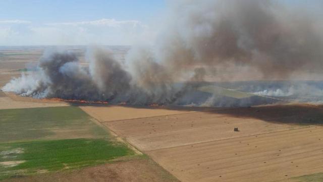 Incendio en Tordehumos