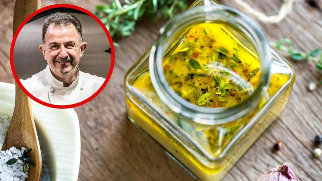 Martín Berasategui en un montaje de Cocinillas