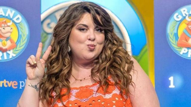 Lalachus, presentadora de 'El Grand Prix'.