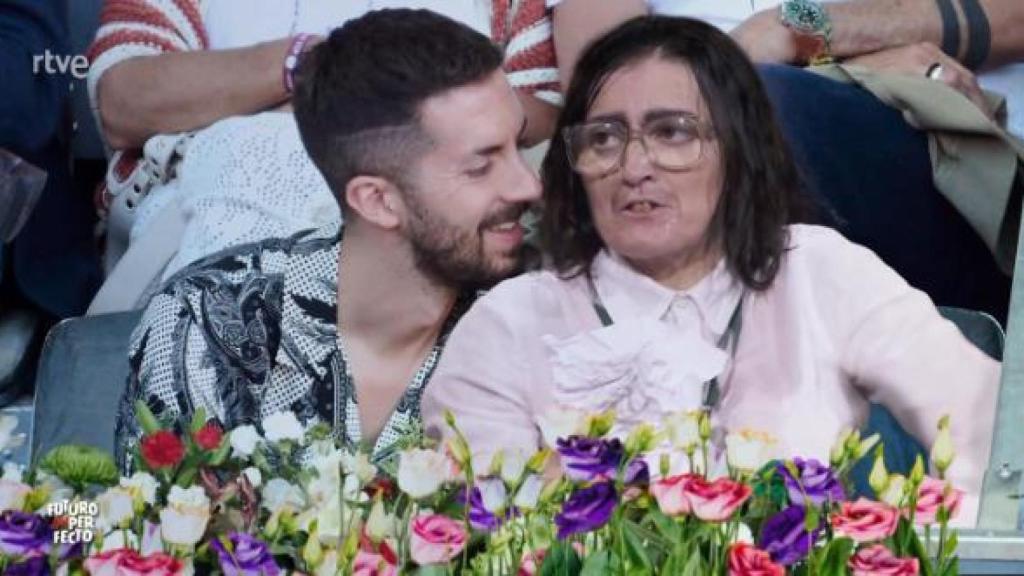 El montaje de David Broncano y La niña de Shrek.