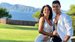 Cristiano Ronaldo y Georgina Rodríguez.