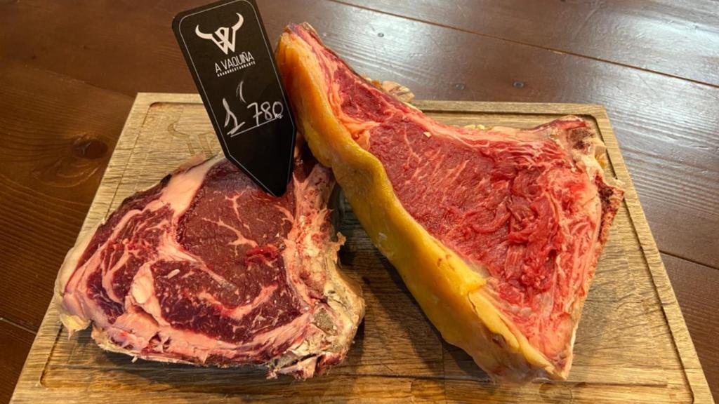 Asador A Vaquiña, en Santiago.