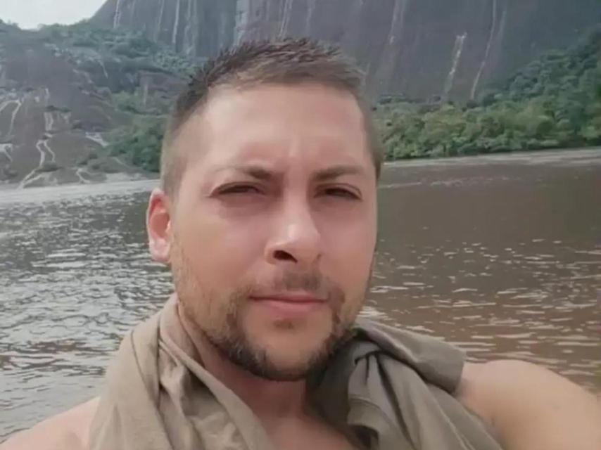 Andrés Martínez Adasme antes de ser detenido