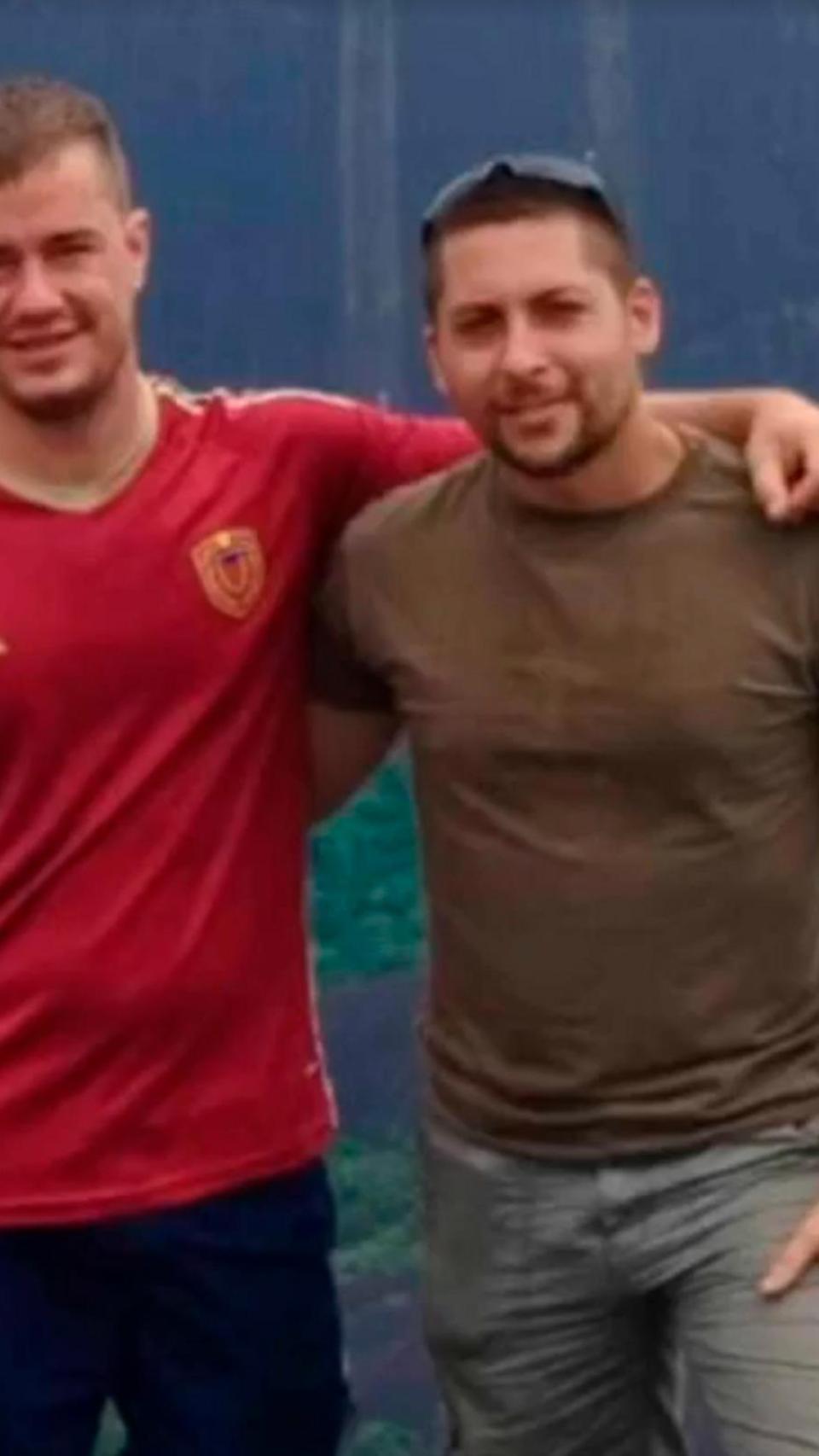 A José María y Andrés les gustaba viajar por el mundo.