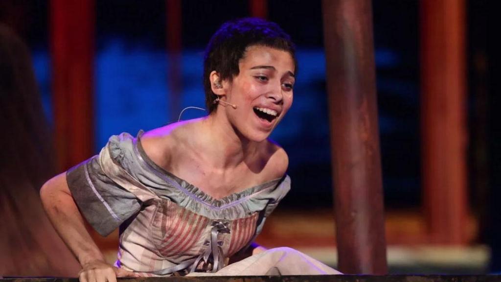 Melani en la gran final de 'Tu cara me suena'.