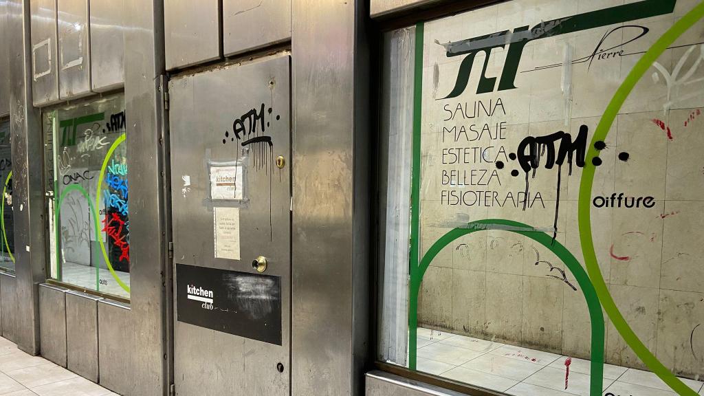 La antigua sauna Mayka, a día de hoy.