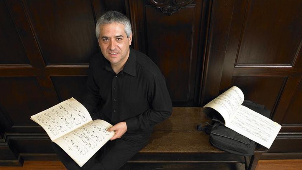 Esteban Landart, uno de los autores participantes en el ciclo