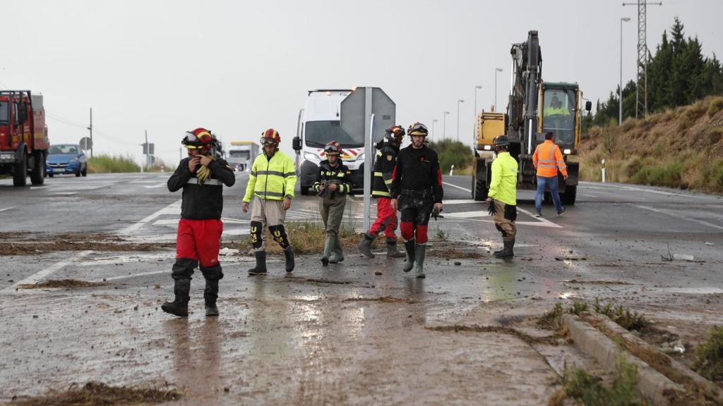 Trabajos de la UME en Grisén