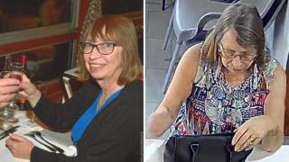 Dos de las últimas imágenes de Janet Fison.