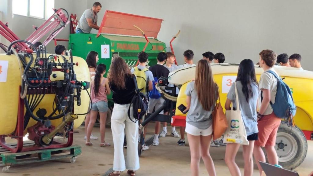 Algunos de los participantes en el Campus Científico de la ULE