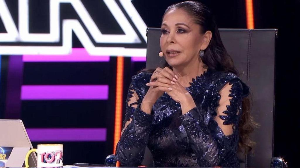 Isabel Pantoja en 'Top Star' en Telecinco.