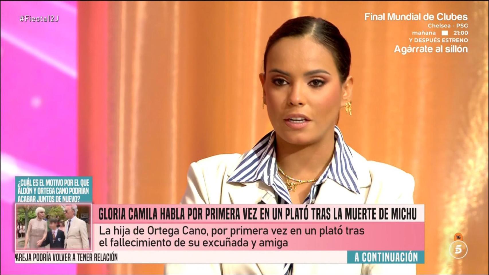 Gloria Camila en ‘Fiesta’.