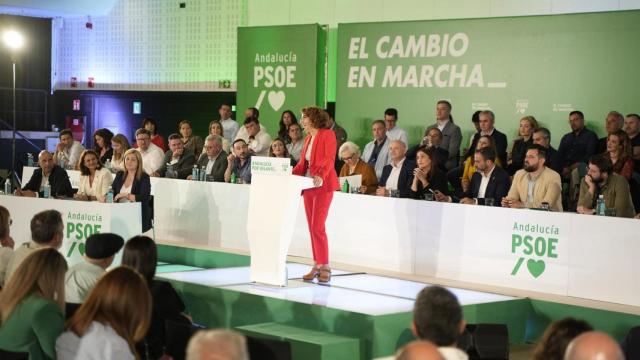 María Jesús Montero ante el Comité Director del PSOE-A.
